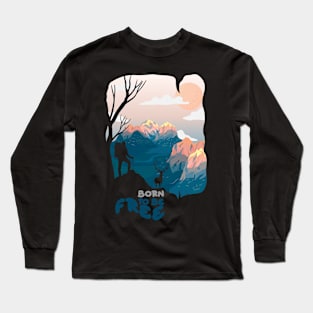 Born To Be Free Long Sleeve T-Shirt